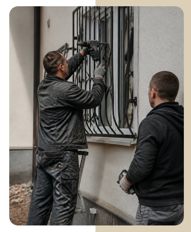 Установка наружных решеток в Петергофе от 5126 р. | ДвериЛегко-Птф